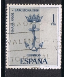 Stamps Spain -  Edifil  1737  Semana naval en Barcelona.  