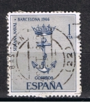 Stamps Spain -  Edifil  1737  Semana naval en Barcelona.  