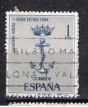 Stamps Spain -  Edifil  1737  Semana naval en Barcelona.  