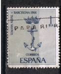 Stamps Spain -  Edifil  1737  Semana naval en Barcelona.  