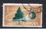 Stamps Spain -  Edifil  1736  VI Congreso forestal mundial.  