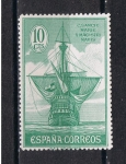 Stamps Spain -  Edifil  536  Descubrimiento de América.  