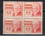 Stamps Spain -  Edifil  737  Cifras y Personajes..   