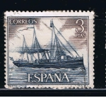 Stamps Spain -  Edifil  1609  Homenaje a la Marina Española.  