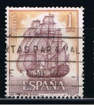 Stamps Spain -  Edifil  1605  Homenaje a la Marina Española.  