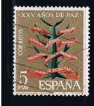 Stamps Spain -  Edifil  1587  XXV años de Paz Española. 