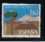 Stamps Spain -  Edifil  1581  XXV años de Paz Española. 