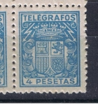 Stamps Spain -  Edifil  Telégrafos  74   