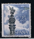 Stamps Spain -  Edifil  1643  Serie Turística.  