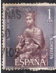 Stamps Spain -  Edifil  1523  LXXV aniver. de la coronación de Nuestra Señora de la Merced.  