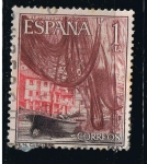 Stamps Spain -  Edifil  1648  Serie Turística.  