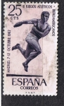 Stamps Spain -  Edifil  1450  II Juegos Atléticos Iberoamericanos.  