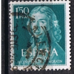 Stamps Spain -  Edifil  1329  II Cente. del nacimiento de Leandro Fernández de Moratín.  