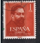 Stamps Spain -  Edifil  1321  I cente. del nacimiento  de Isaac Albéniz.  