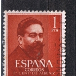 Stamps Spain -  Edifil  1321  I cente. del nacimiento  de Isaac Albéniz.  