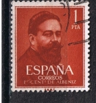 Stamps Spain -  Edifil  1321  I cente. del nacimiento  de Isaac Albéniz.  