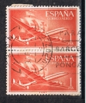 Stamps Spain -  Edifil  1172  Super-Constellation y Nao 