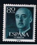 Stamps Spain -  Edifil  1152  General Franco.  