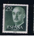 Stamps Spain -  Edifil  1145  General Franco.  