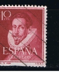 Stamps Spain -  Edifil  1072  Literatos.  