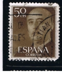 Stamps Spain -  Edifil  1149  General Franco.  