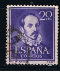 Stamps Spain -  Edifil  1074  Literatos.  