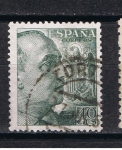 Stamps Spain -  Edifil  1051  Cid y General Franco.  