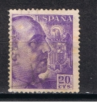 Stamps Spain -  Edifil  1047  Cid y General Franco.  