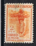 Stamps Spain -  Edifil  798  Homenaje al Ejército Popular. 