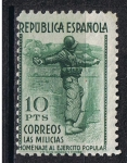 Stamps Spain -  Edifil  800  Homenaje al Ejército Popular. 