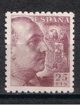 Stamps Spain -  Edifil  923  General Franco.  