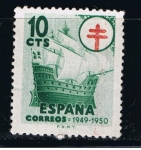 Stamps Spain -  Edifil  1067  Pro Tuberculosos.  