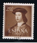 Stamps Spain -  Edifil  1110  V Cente. del nacimiento de Fernando el Católico.  