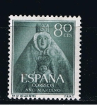 Stamps Spain -  Edifil  1138  Año Mariano.  