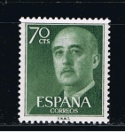 Stamps Spain -  Edifil  1151  General Franco.  