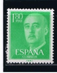 Stamps Spain -  Edifil  1156  General Franco.  