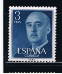 Stamps Spain -  Edifil  1159  General Franco.  