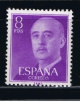 Stamps Spain -  Edifil  1162  General Franco.  