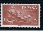 Stamps Spain -  Edifil  1177  Super-Constellation y Nao 