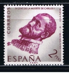 Stamps Spain -  Edifil  1230  IV cente. de la muerte de Carlos I de España y V de Alemania.  