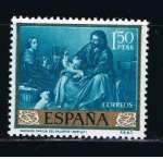 Stamps Spain -  Edifil  1276  Bartolomé Esteban Murillo. Día del Sello.  