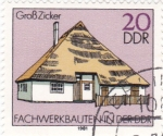 Stamps Germany -  Casas Típicas Alemanas