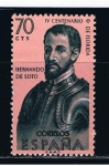 Stamps Spain -  Edifil  1299  Forjadores de  América.  