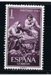 Stamps Spain -  Edifil  1400  Navidad´61.  