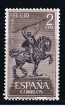 Stamps Spain -  Edifil  1445  Rodrigo Díaz de Vivar, · El Cid ·.  