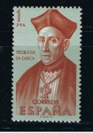 Stamps Spain -  Edifil  1457  Forjadores de América.  ( Pedro de la Gasca. ( 1494 - 1567 ) 