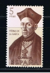 Stamps Spain -  Edifil  1461  Forjadores de América.  ( Pedro de la Gasca. ( 1494 - 1567 ) 