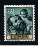 Stamps Spain -  Edifil  1501  Jose de Ribera, · El Españoleto ·. Día del Sello.  