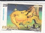 Stamps Spain -  SALVADOR DALÍ- El Gran Masturbador    (H)