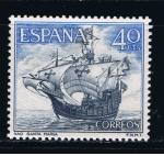 Stamps Spain -  Edifil  1601  Homenaje a la Marina Española.  